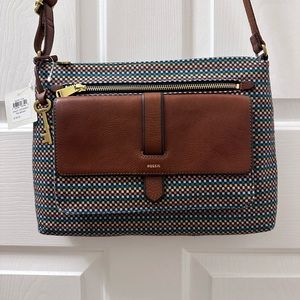 Fossil Kinley Small Printed Crossbody